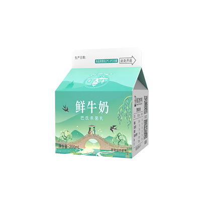 屋顶鲜牛奶200mL